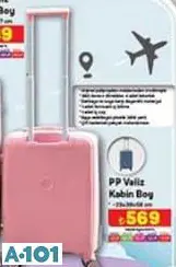 PP VALİZ KABİN BOY